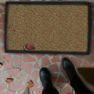 Tapis continental - marron clair - 40x60cm