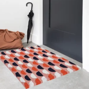 Paillasson - graphique rose - 40x60cm